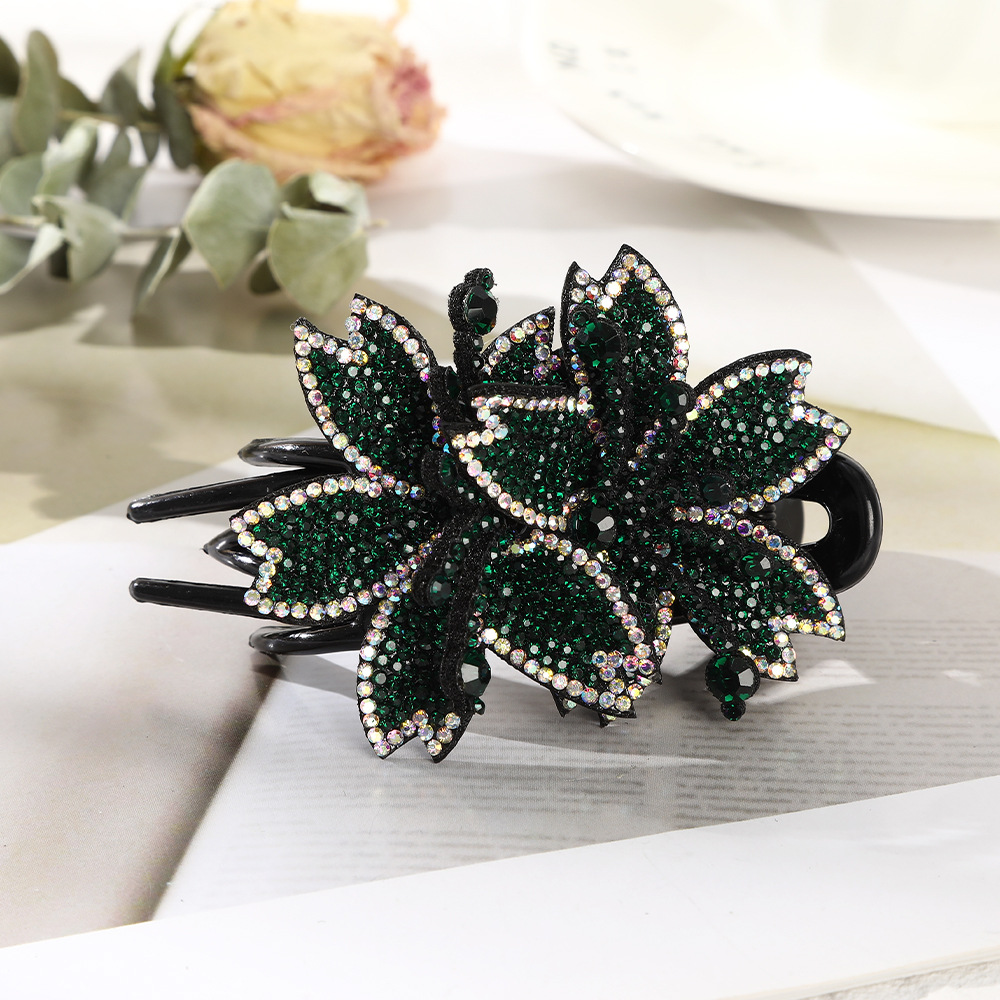 Ethnic Style Flower Plastic Flowers Hair Clip 1 Piece display picture 5