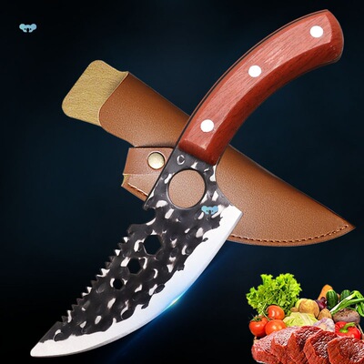 1 pc Professional Cutting Knife With Knife Sheath Stains|ms