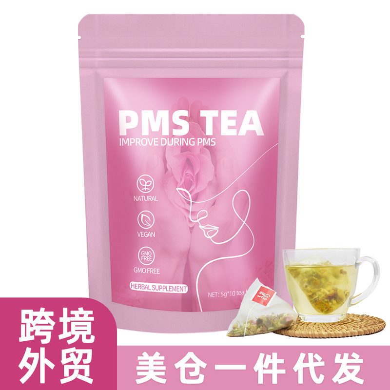 Foreign Trade Export Menstrual Pms Tea Bags Women's Menstrual Hormone Ginger Root Fig Tea
