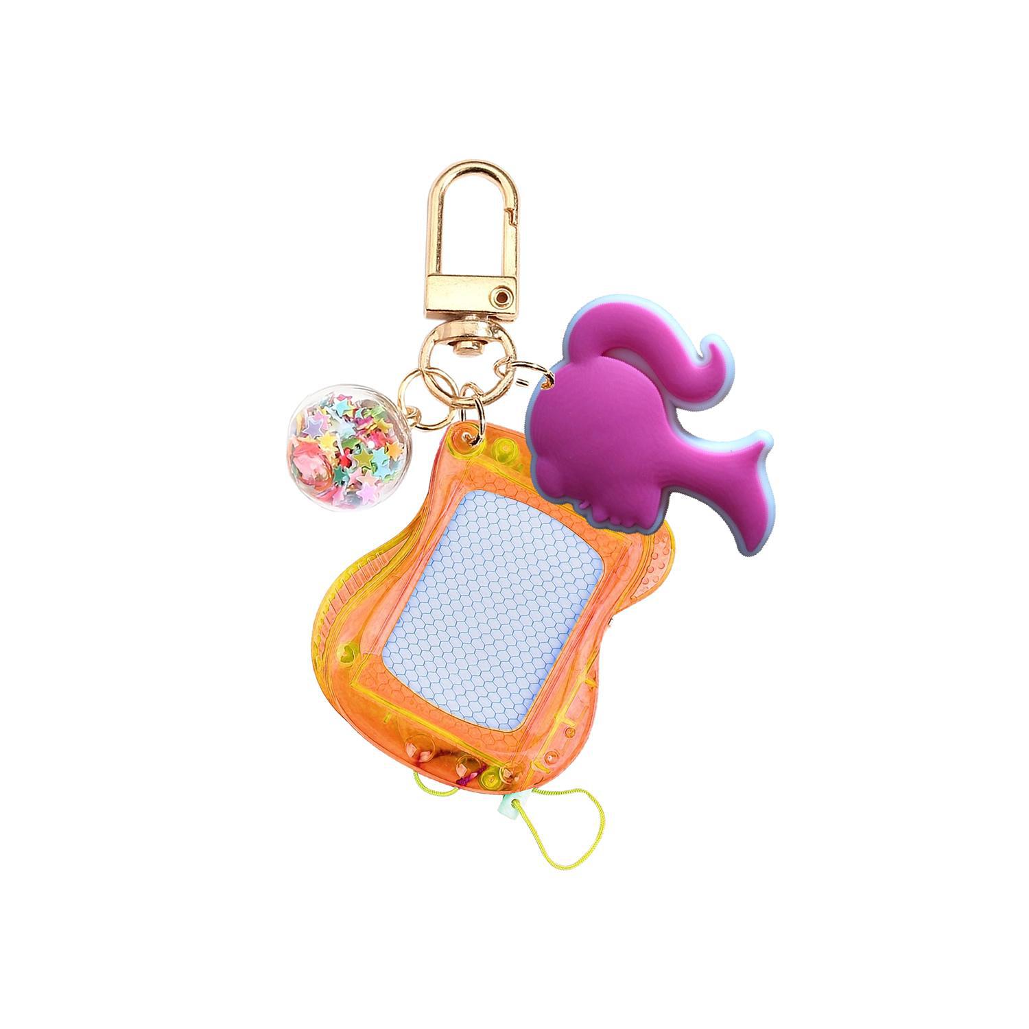 Keychain transfronterizo tablero de escritura magnético Xiyin creativo accesorios de dibujos animados tablero de dibujo tablero de escritura infantil puzzle infantil
