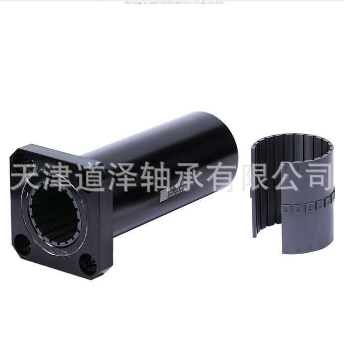 免维护塑料直线轴承法兰LMKL-J1-LMK10/12/16/20/25/30/35/40L