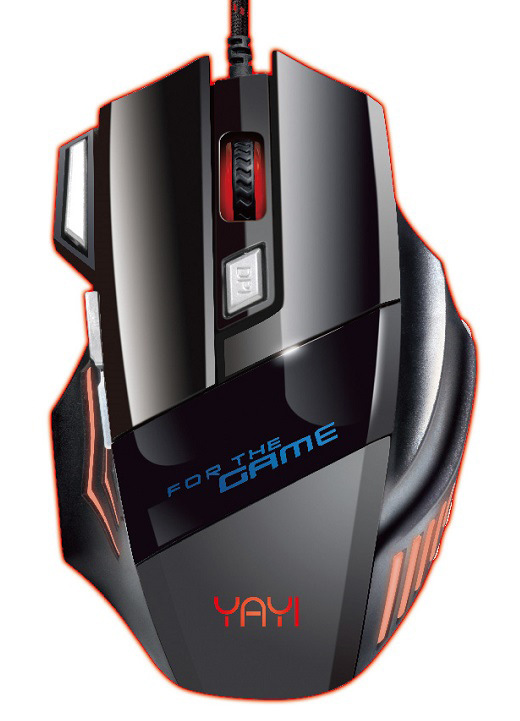 Venta directa de fábrica nuevo juego ratón transfronterizo al por mayor maquinaria de ratón con cable Hongfa fotoeléctrico competitivo pollo juego móvil