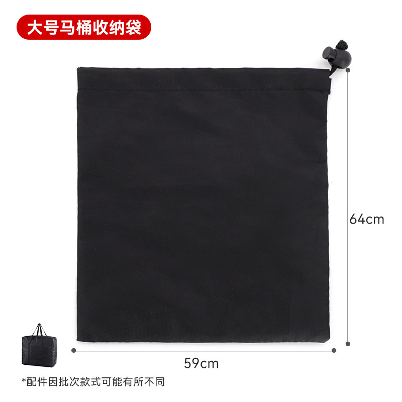 Inodoro Portátil para Coche y Exteriores - Antiolor, con Agente Solidificante y Bolsas