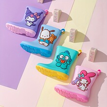 F 92218 Kids Cartoon Rain Boots ��ͯ��ͨ��ѥ�羳����ͨ��