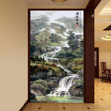 钻石贴魔方钻石画 钻石画钻石秀十字绣 魔方圆钻十字绣 源远流长