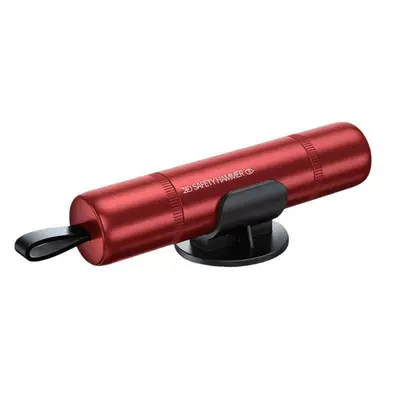 Car Safety Hammer, Window Qəza çəkici - red-free-test-glass-1
