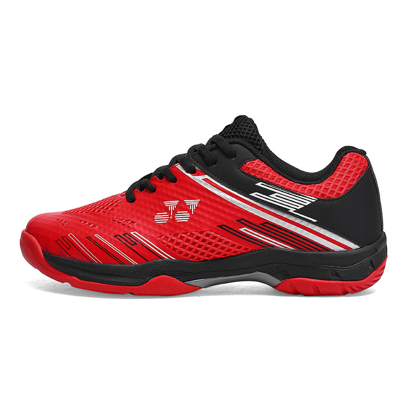 Nuevos zapatos de bádminton de interior profesionales transfronterizos, zapatos de tenis de mesa transpirables, antiabrasión y baja