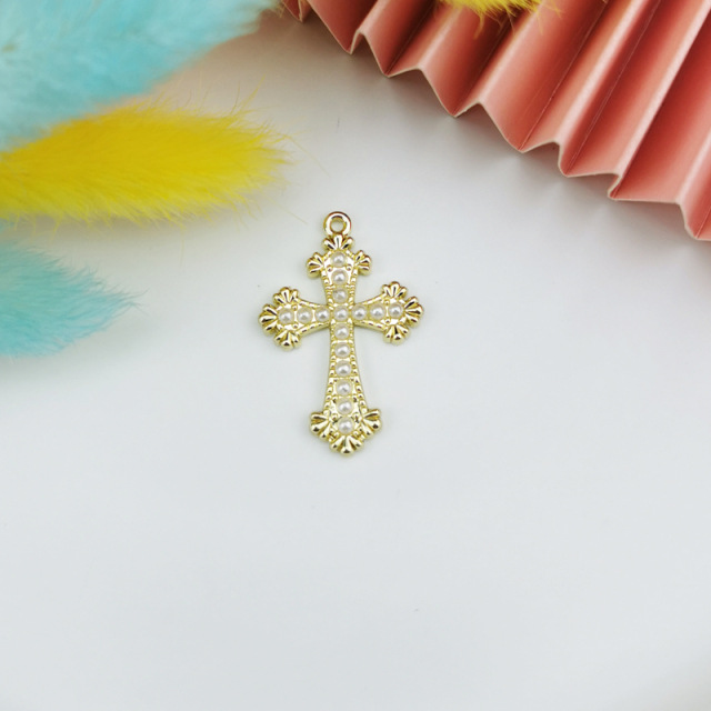 10pcs-Charms-Lovely-Cross-Seri