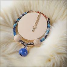 宠物项圈猫项圈可爱铃铛项链宠物体外驱虫项圈狗用品猫咪饰品绢花