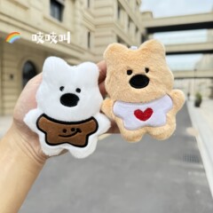 西高地のぬいぐるみのペンダントかわいいぬいぐるみのペンダント熊シリーズのペンダントカップルの親友のプレゼントのキーホルダー