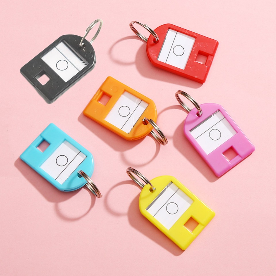 Manufacturer wholesale color PP plastic key signs category tag sign…