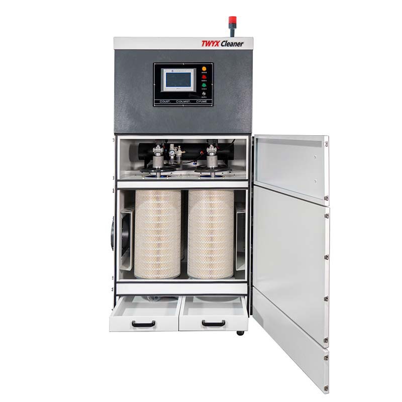 Máquina de eliminación de polvo de pulso de gabinete industrial Máquina de corte láser Máquina de absorción de polvo de gabinete tipo colector de polvo de filtro industrial