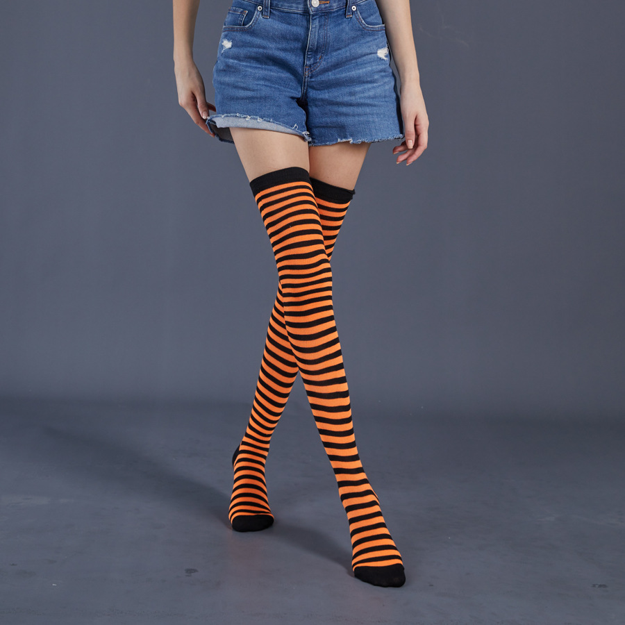 Women's Fashion Stripe Acrylic Over The Knee Socks display picture 2