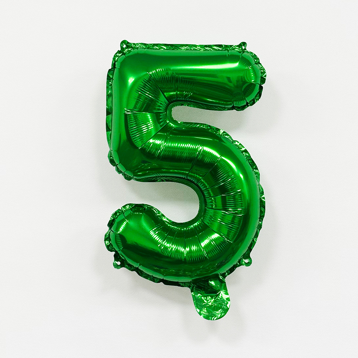 Transfronterizo inswind 16 pulgadas globo de aluminio digital verde blanco azul Año Nuevo letras de Año Nuevo pequeño globo digital