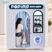 大头贴机器一体机自助photobooth拍照机闪卡卡片证卡大头贴拍照机