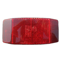 Bicycle Rack Rear Light Reflective Tape Mountain Bike Racks Reflective Plates Night Reflective Safety Lights