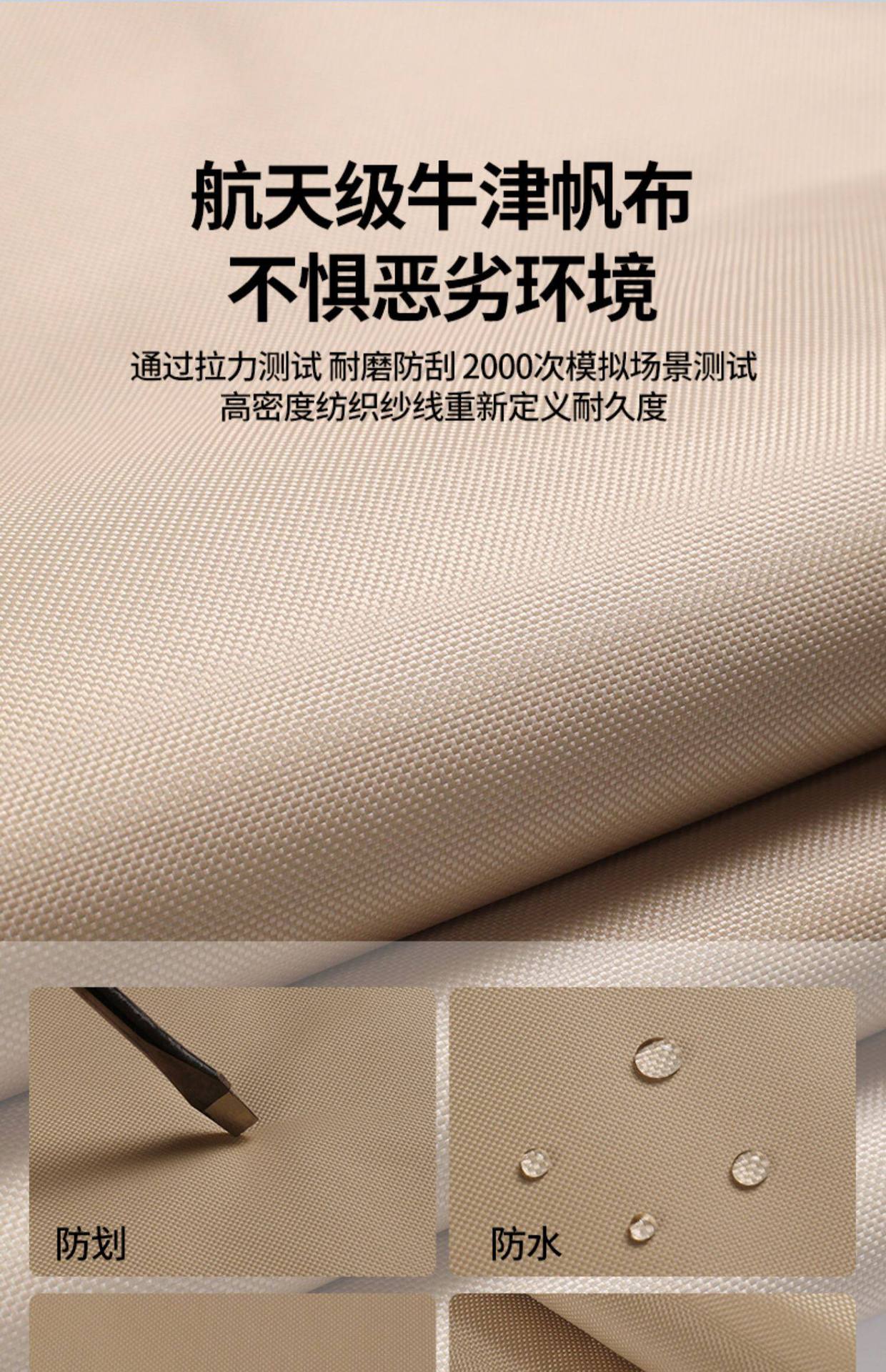 Volkswagen Bora, Lamando, Lavida, Magotan, Passat, Id3, Tiguan Oxford Canvas Sun Protection Car Cover, Rainproof Car Cover