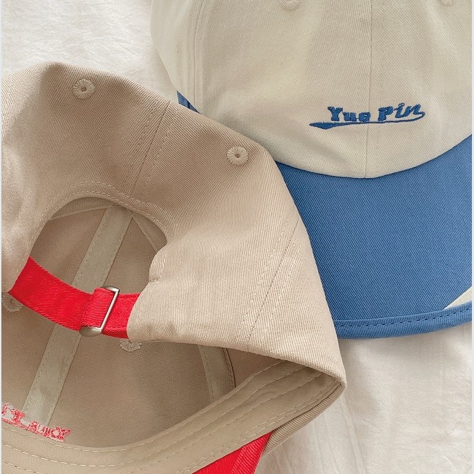 Sombrero de pato para bebés coreanos primavera y otoño nuevo estilo extranjero de color blando sombrero de sombrero para niños y niñas sombrero de sombrero de béisbol de verano