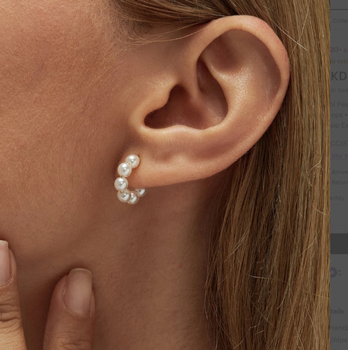 Cross-border hot-selling ins style fashion light luxury earrings hypoallergenic pearl earrings niche high-end women's earrings