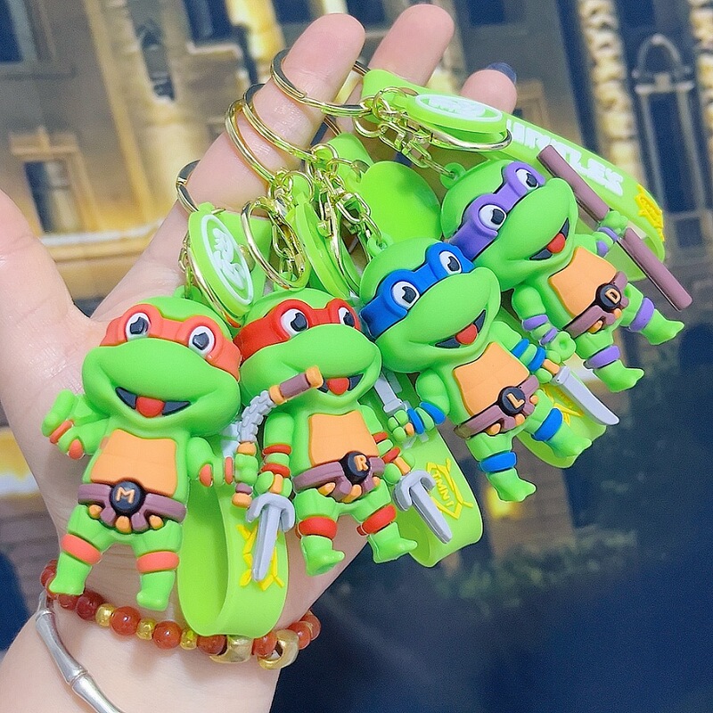 Second Generation Teenage Mutant Ninja Turtles Cartoon Keychain Couple Pendant Internet Celebrity Exquisite Doll Keychain Bag Pendant Wholesale Second Generation Teenage Mutant Ninja Turtles Cartoon Keychain Couple Pendant Internet Celebrity Exquisite Doll Keychain Bag Pendant Wholesale