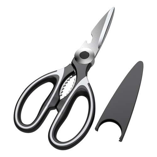 Kitchen scissors multifunctional stainless steel powerful chicken bone scissors food supplement barbecue duck fish bone scissors panda scissors