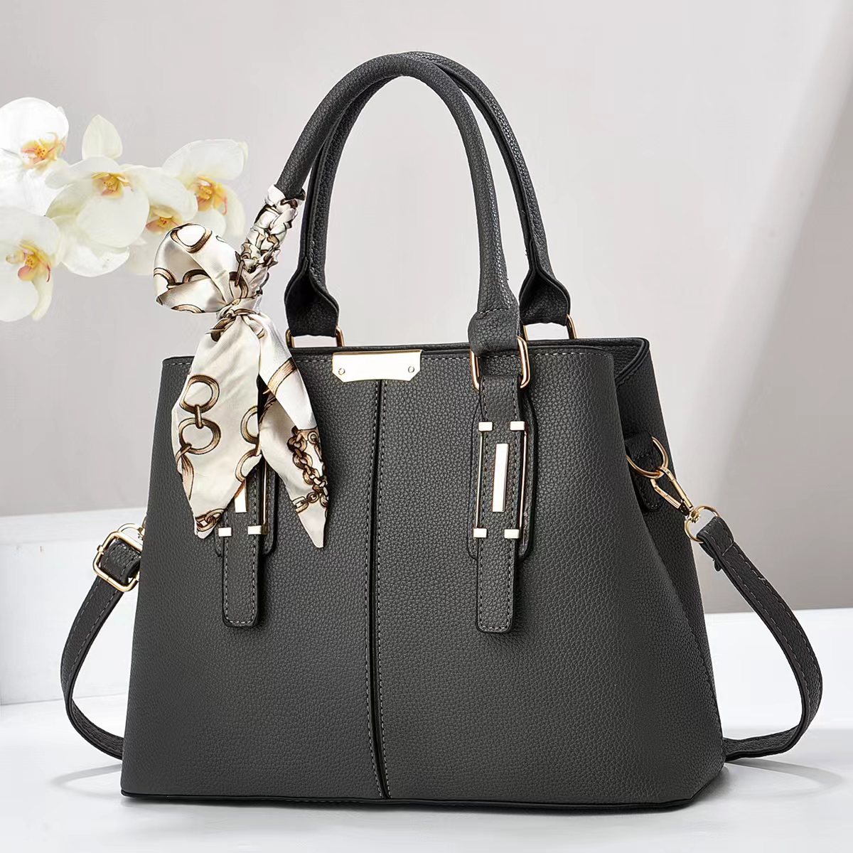 Fabricante nuevo bolso de comercio exterior textura femenina bolso diagonal de un solo hombro femenino 2025 moda bolso portátil versión coreana