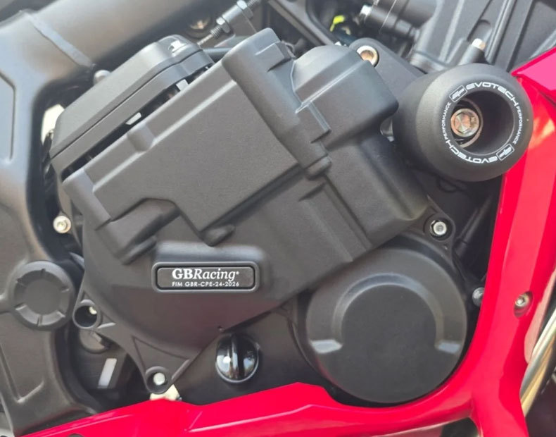 Suitable for Honda Cbr650R 24-26 Models E-Clutch Electronic Clutch Engine Protective Cover Anti-Fall Side Cover