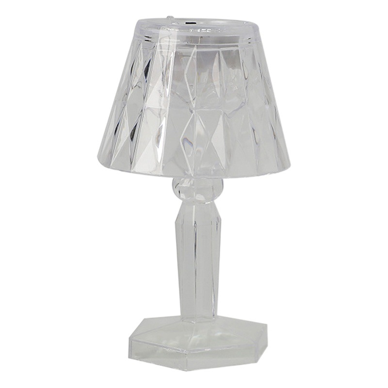 創意水晶小電気スタンドledダイヤモンド小夜灯寝室のベッドの雰囲気灯は親友の誕生日プレゼントを送ります。