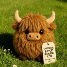 �羳HighlandCowPlush�����K���m�ߵ�ţ�A�L�L�����Lëţ��ż���