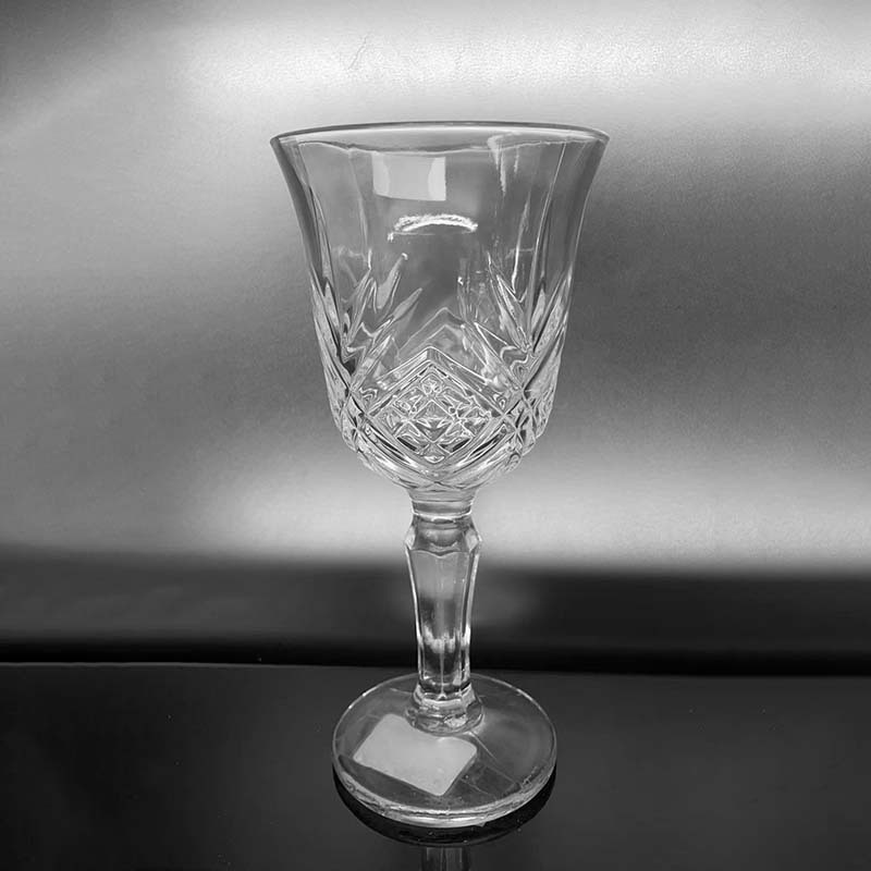 Tazas de cristal retro en relieve de piedra tazas de whisky caliente tazas de cerveza tazas de vino tazas de champán