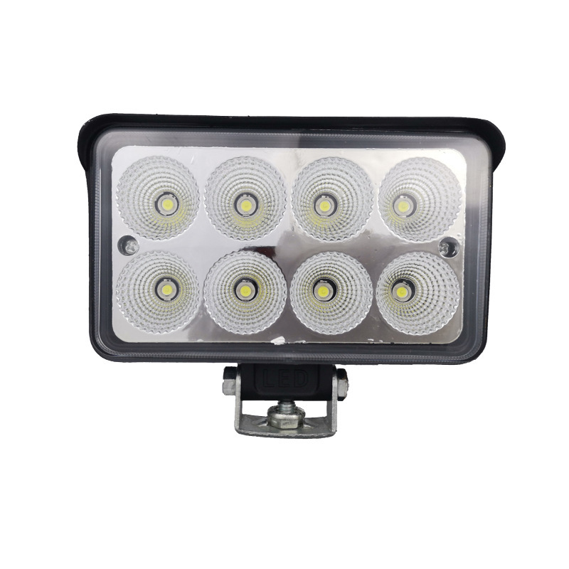 Taihongrui – Super Bright Excavator İşçi projektorları - four-inch-square-8-beads-white-light