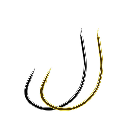 Bulk loach hook Da Kuanmen Haixi stream flat black barbed tip raft fishing hook fishing hook