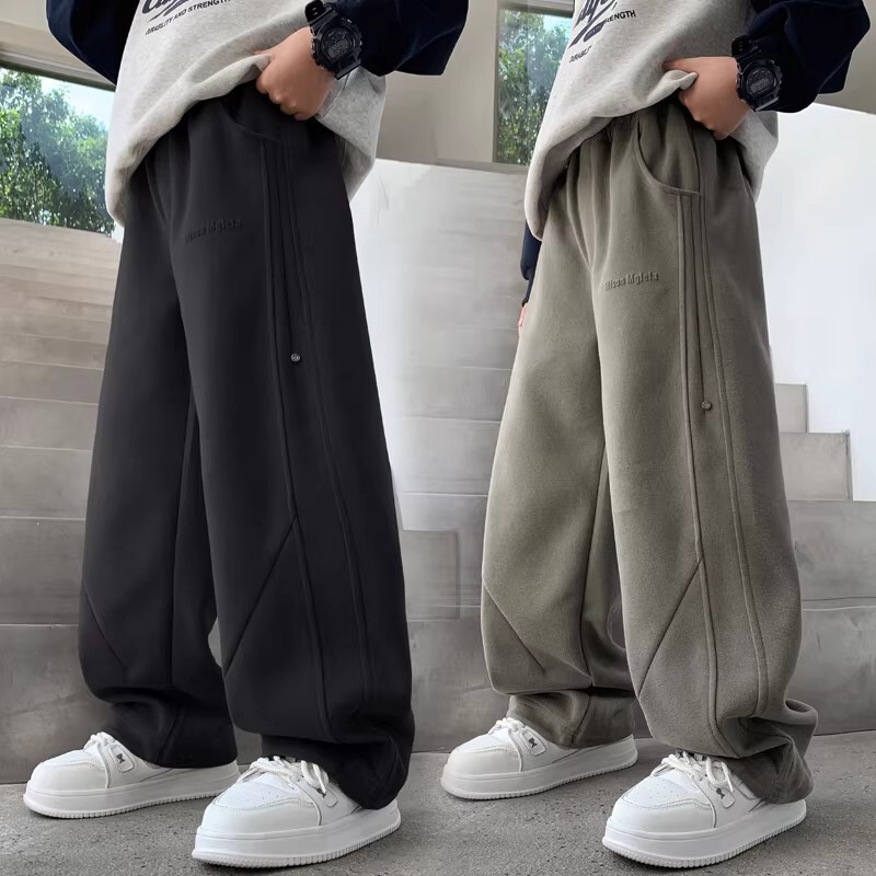 Boys' Pants Autumn Children's Sports Pants 2026 New Style Loose Long Pants for Older Kids Spring and Autumn Boys' Casual Pants Boys' Pants Autumn Children's Sports Pants 2026 New Style Loose Long Pants for Older Kids Spring and Autumn Boys' Casual Pants