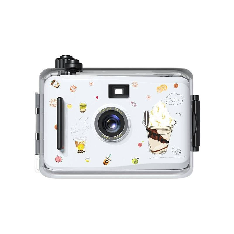 Polaroid, небольшая ретро водонепроницаемая камера бренда для учащихся начальных классов, подарок на день рождения