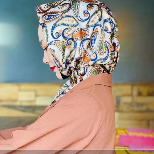 Sun protection bag turban women's spring and summer multi-purpose fashionable hijab versatile elegant turban hat sun protection hooded silk scarf