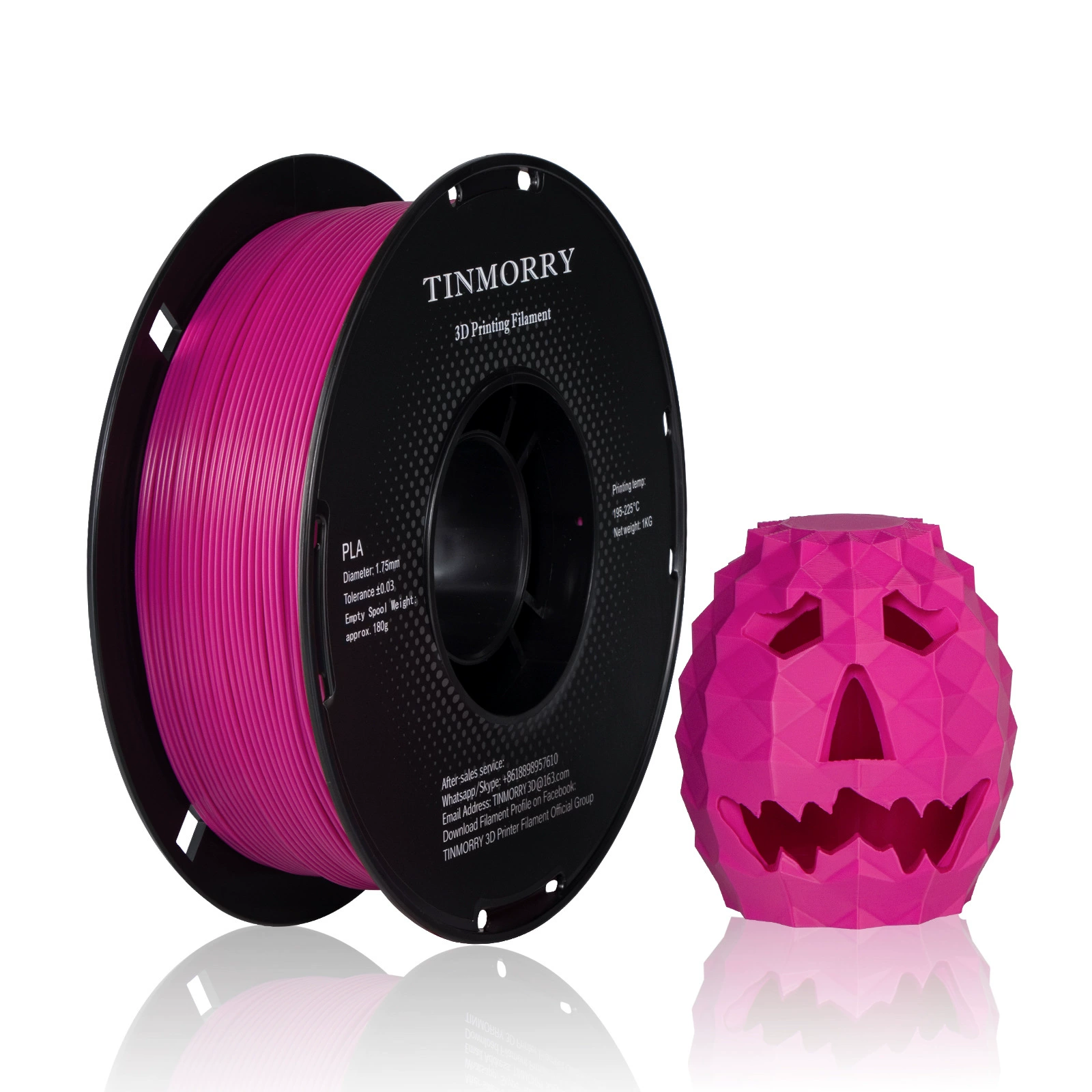 Tinmorry PLA3D printing filament 1.75mm wire diameter