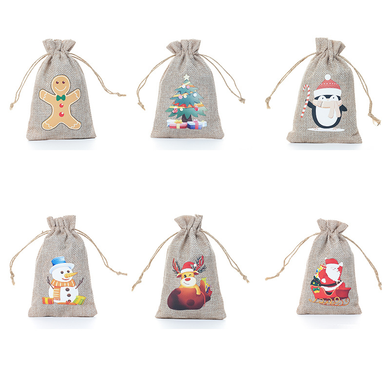 10*15 크리스마스 디자인 6개; 맞춤 제작 가능; 마 원단