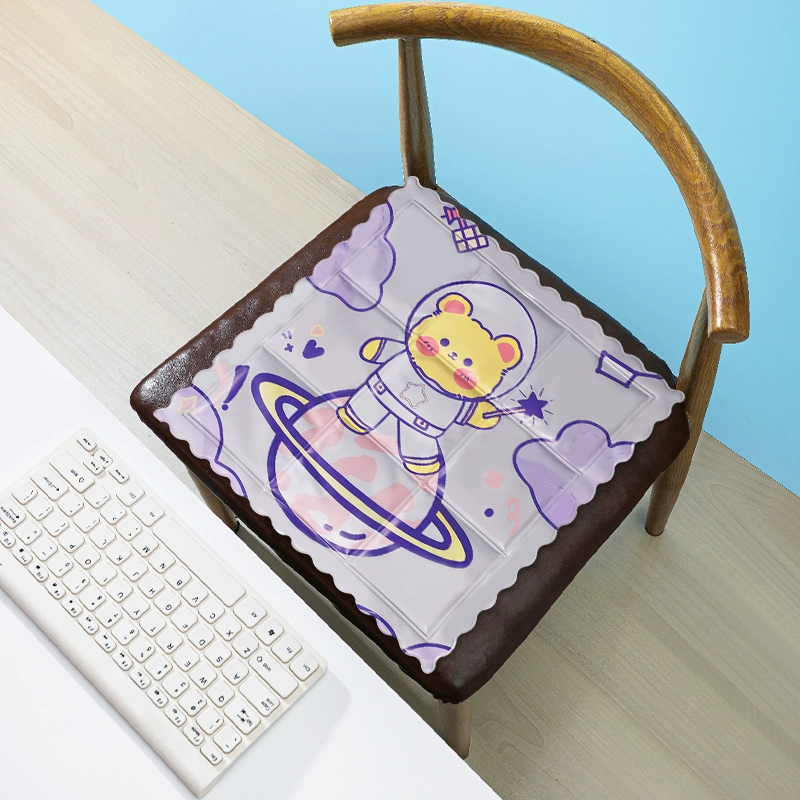 M3AO Summer cooling gel seat cushion office cooling chair pad student water pad ice silk pillow summer butt pad ice bag