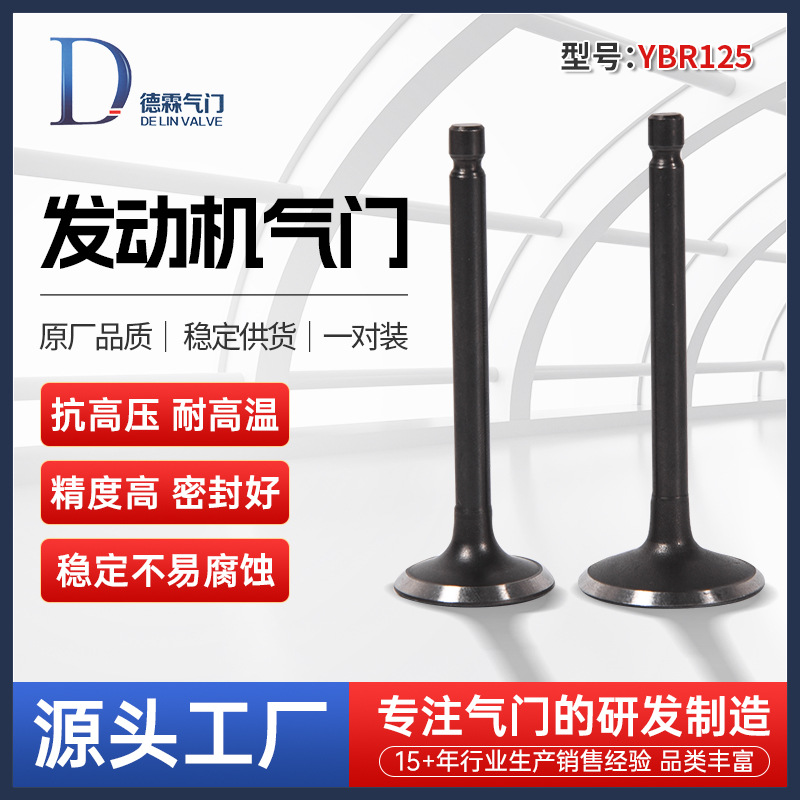 Yamaha YBR125 Valve Mid-to-High End Intake Exhaust Valve for Yamaha Tianjian 125 (Valves and components)