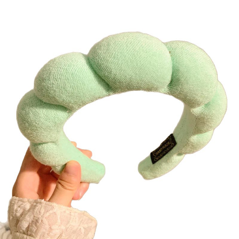 Yu Shuxin con el mismo tipo de pilom nubes de cabello torsión varilla de ojos grandes extraños cabello de esponja interesante adornamiento para el cabello al por mayor