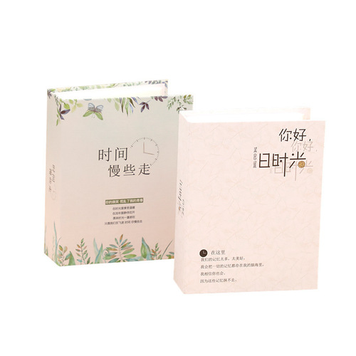 BB4C wholesale new large 6-inch 100-sheet small photo album 4D interstitial PP children's photo studio growth commemoration