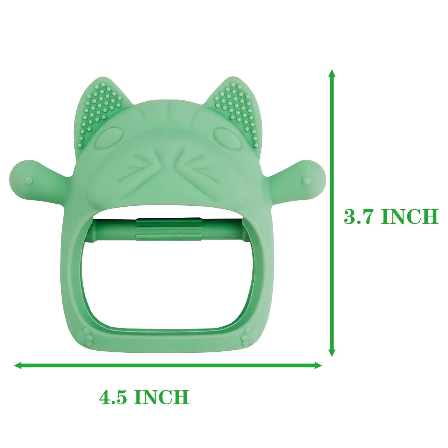 Gloves, children's silicone teether, teething
