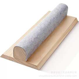 木质熨烫压板多规格定拼布缝纫棉布熨烫工具压平棒磁性带毛毡压板