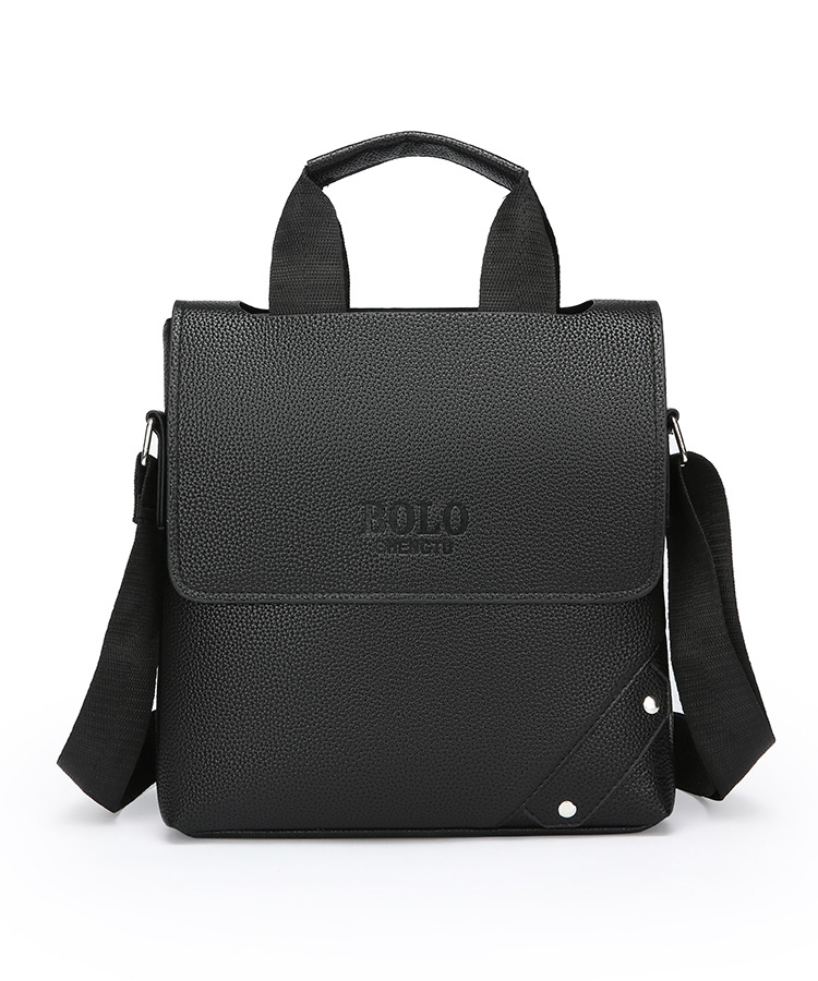 Amazon's foreign trade men's single-shoulder bag, casual crossbody bag, large-capacity business retro European and American water-resistant men's bag undefined