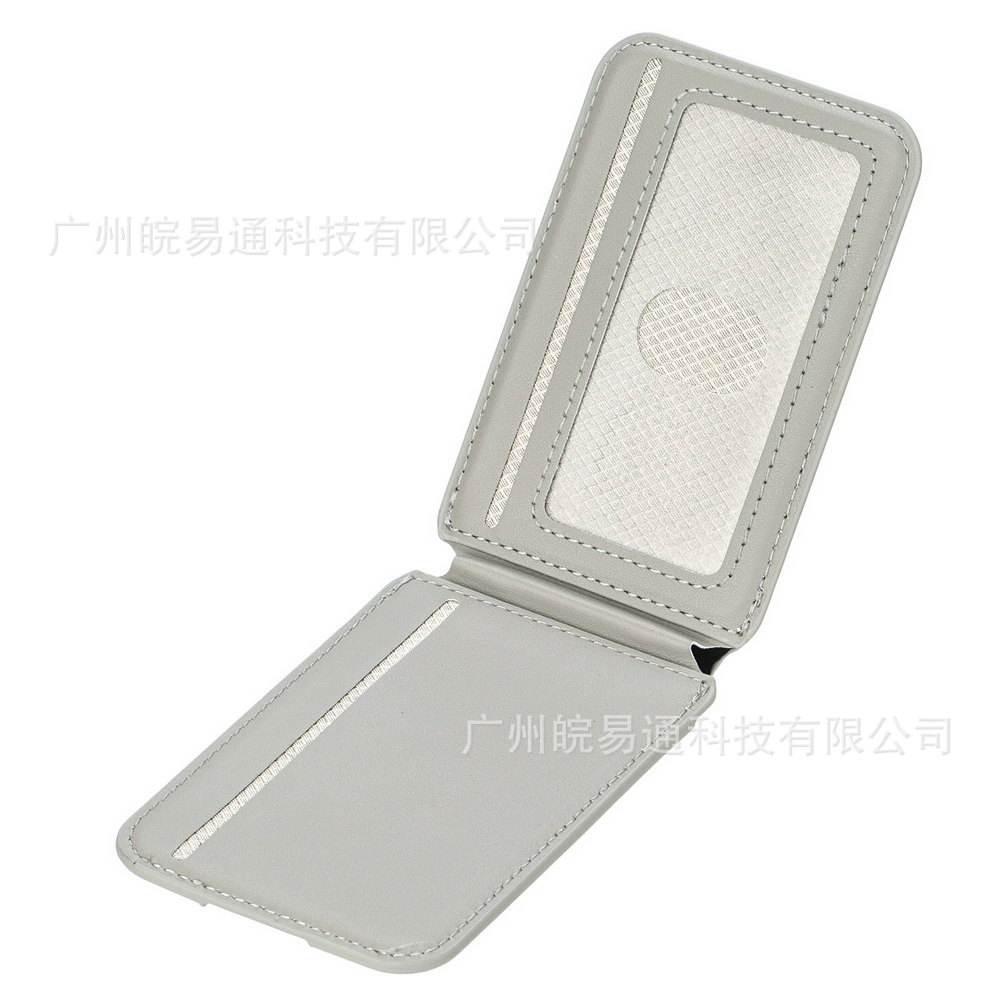 Подходит Magsafe магнитная карта-сумочка Apple 15Pro Max многоугольная многофункциональная складная опорная подставка для карт