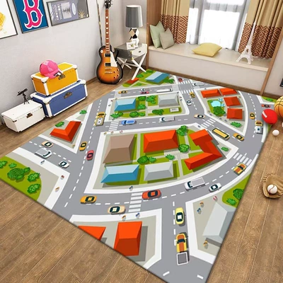 Avtomobil döşəmə paspasları — Road Car Floor Mat - climbing-mat-09-crystal-velvet-4060cm