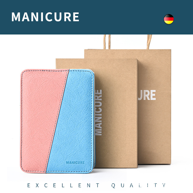 Herramientas de pinza de garganta de uñas, empuje de regalo, reparación de uñas, cuchillo de uñas de piel muerta, conjunto de cortinas de uñas para el hogar