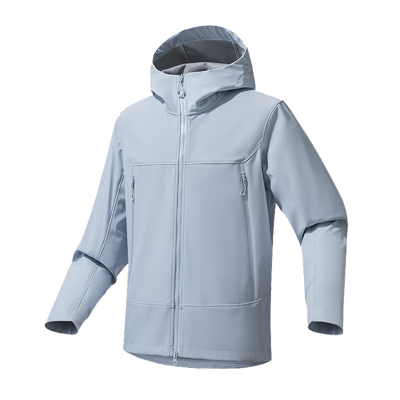 【2577】Couple Style Spring & Fall Three-Proof Outdoor Soft Shell Jacket for Men and Women Fishing Jacket Jacket