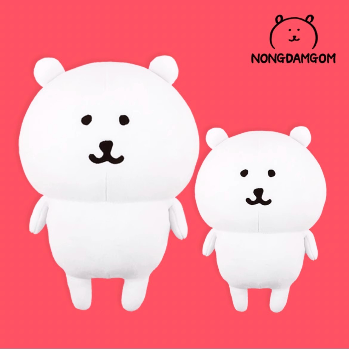 韩国nongdamgom日本chiikawa自嘲熊玩偶公仔娃正版