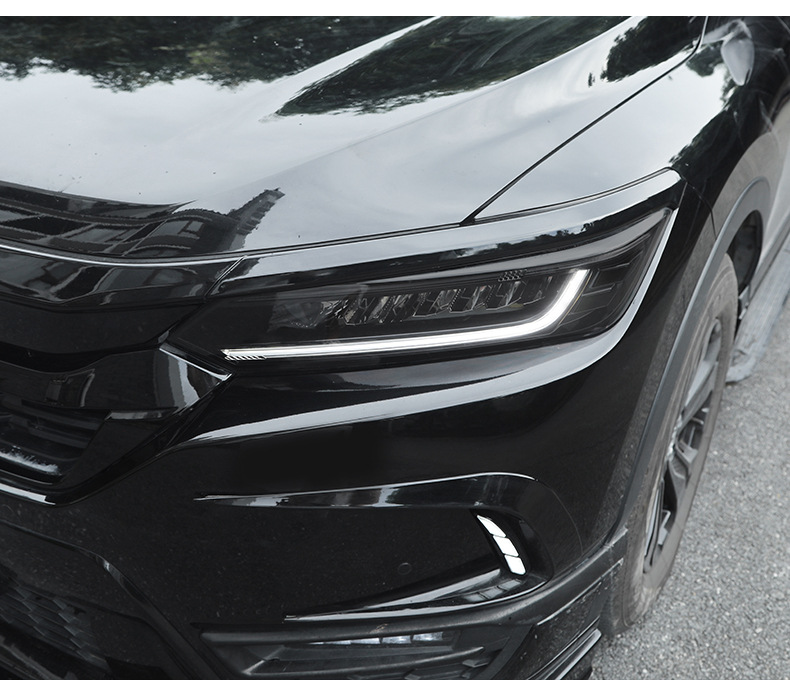 Suitable for Car Blackened Lamp Film Tpu Honda Xrv/Crv/Urv Color Changing Film Headlight Taillight Black Warrior Car